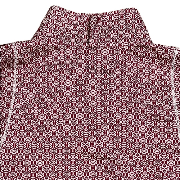 Ariat Tek women’s 1/4 zip Longsleeve top in Burgundy size M - Picture 8 of 9